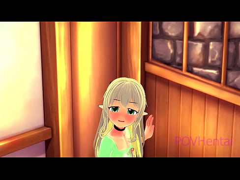 ❤️ (Pakute) Ọmọbinrin Elvish ṣe iranlọwọ fun ọ lati wẹ oju rẹ. ️❌ Iwa onihoho furo ❌️❤